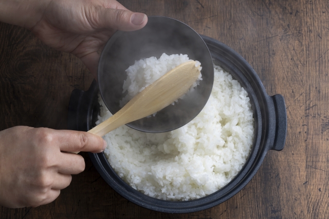 米飯は体力管理