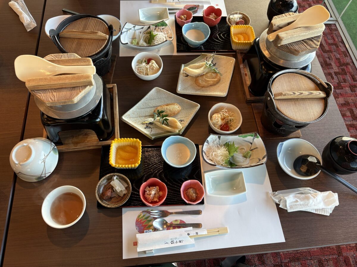 萩小町の朝食